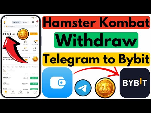 Withdraw Hamster Token Telegram Wallet to Bybit Exchange | How to Send HMSTR Token Telegram to Bybit