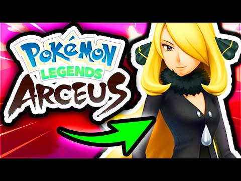 Can Cynthia Beat Pokemon Legends: Arceus?