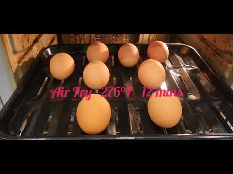 Air Fried Soft  Boiled eggs #egg #delicious