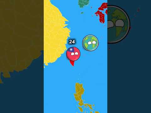 Countries and their military rank part 2 #shorts#countryballs#geography #supportme#mapping