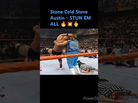 Stone Cold Steve Austin - STUN EM ALL 🔥💥🖕#stonecoldsteveaustin