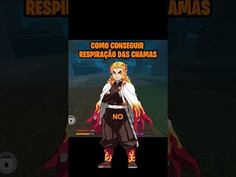 Como conseguir respiração das chamas #demonfall #projectslayersroblox