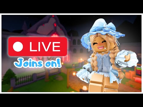 🔴PLAYING MM2 HALLOWEEN UPDATE WITH VIEWERS!🥰 #live #murdermystery2 #mm2live