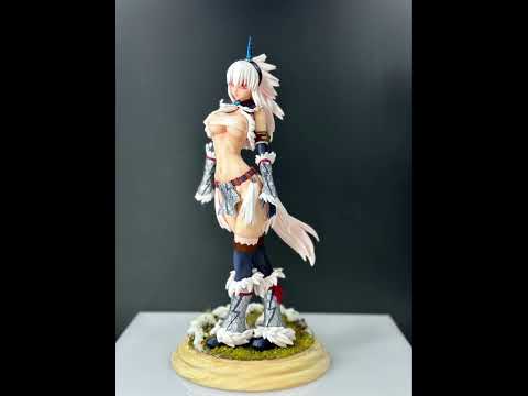 魔物獵人 1/6 麒麟娘 雕像 代工 塗裝 完成品 展示