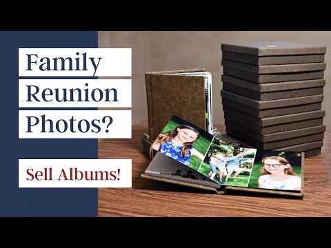 UNBOXING: Extended family photoshoot vacation book design