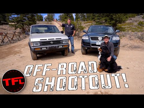 Nissan Pathfinder vs VW Touareg vs Tombstone Hill - Which Classic 4X4 Is Better Off-Road?