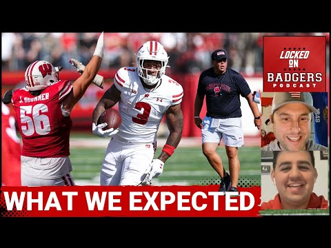 Wisconsin Badgers' Defensive Line Exceeds Expectations, plus Vinny Anthony keys the offense.