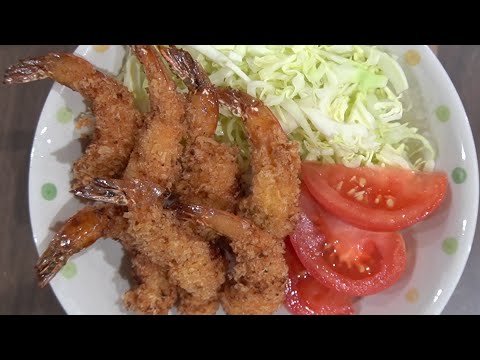 Deep fried shrimp-Japanese Food