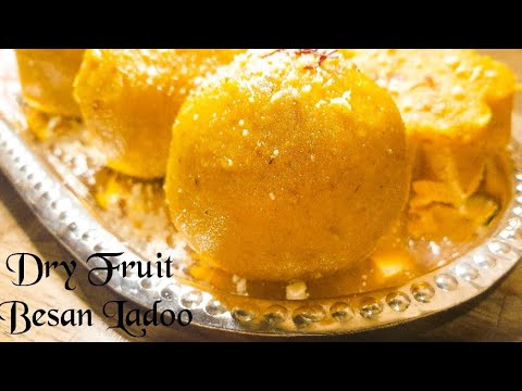 Ladoo Bhog for Ganpati | Dry Fruit Besan Ladoo | Ganpati Bappa Morya