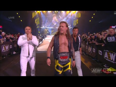 Chris Jericho Entrance as ROH World Champion: AEW Dynamite, Oct. 12, 2022