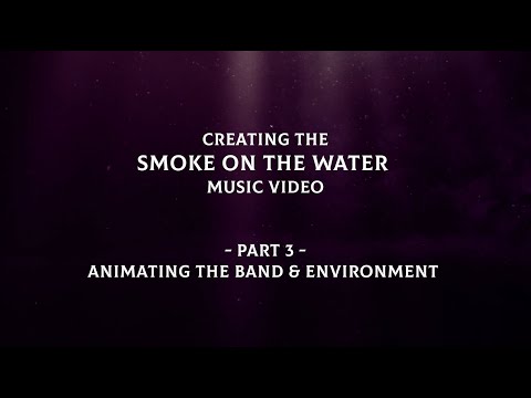 Deep Purple - Smoke On The Water - Animating The Band & Environment (Behind The Scenes Pt 3)