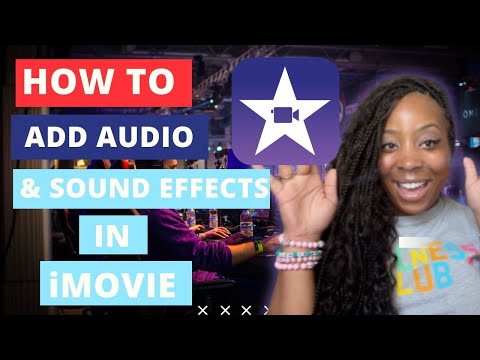 How to Add Sound in iMovie(video5)- iMovie Series for Beginners