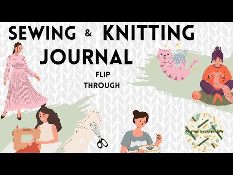 Sewing & Knitting Journal / let’s chat about 2025 plans