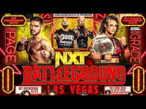 NXT BATTLEGROUND PPV PREDICTIONS!!!!!!!!!!!!!