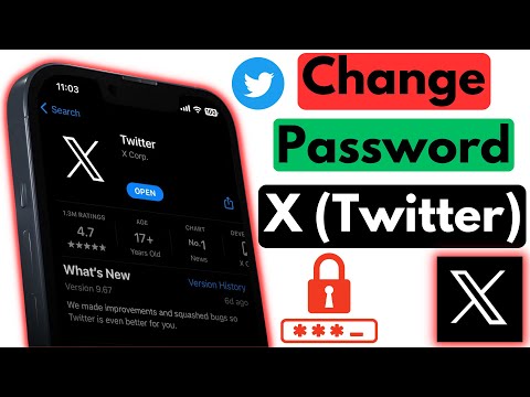 How to Change Password on X (Twitter) Account | How to Change Twitter Password