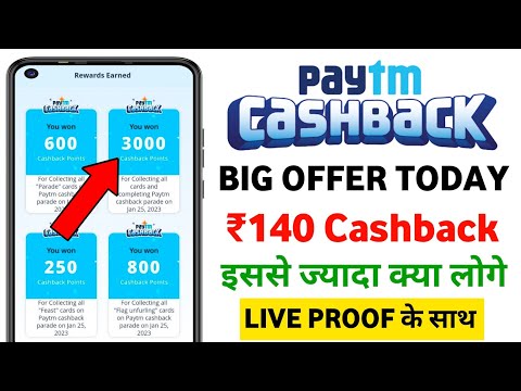 Paytm Cashback Offer Today 🤑₹140🤑| Paytm New Offer Today | Paytm Offer Today