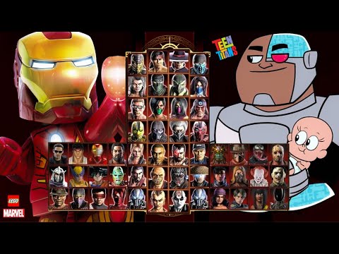 Mortal Kombat 9 - IRON MAN & CYBORG TEEN TITÃNS - Expert Tag Ladder - Gameplay @(1080p) - 60ᶠᵖˢ ✔