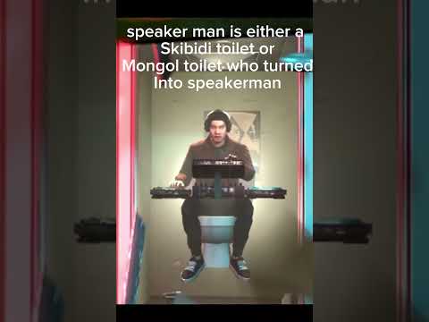 Is speakerman a Skibidi toilet? #skibiditoilet #short #viral #lore