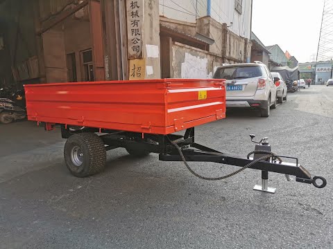 you can't miss the best farm transport tool hydraulic tipper trailer