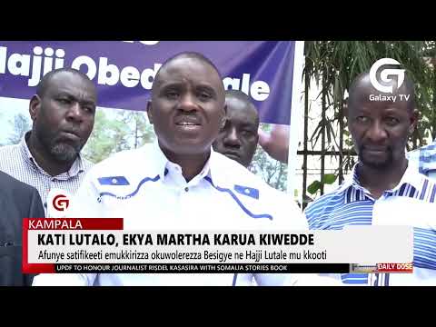 Kati lutalo, enkya Martha Karua kiwedde | Daily Dose