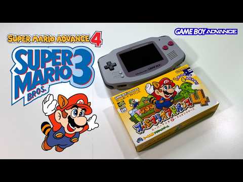 Super Mario Advance 4 Unboxing ( スーパーマリオアドバンス 4) Nintendo Game Boy Advance