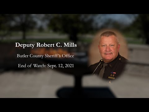 FALLEN OFFICER MEMORIAL 2023: Deputy Robert C. Mills, Butler Co SO