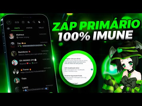 💚MELHOR WHATSAPP IMUNE A TRAVAS PRIMÁRIO ATUALIZADO 2024 CHEIO DE FUNÇÕES (ZAP IMUNE)✨️🗯