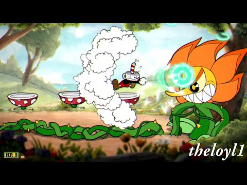 Cuphead - Cagney Carnation (FLAWLESS - Grade: A+ perfect score)