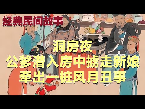 洞房夜，公爹潜入房中掳走新娘，牵出一桩风月丑事#故事 #民间故事