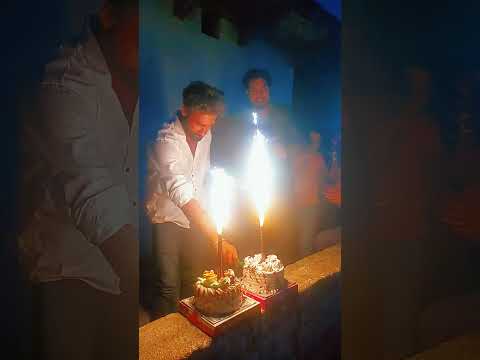 Ankit birthday cake cutting celebration #birthdaycelebration