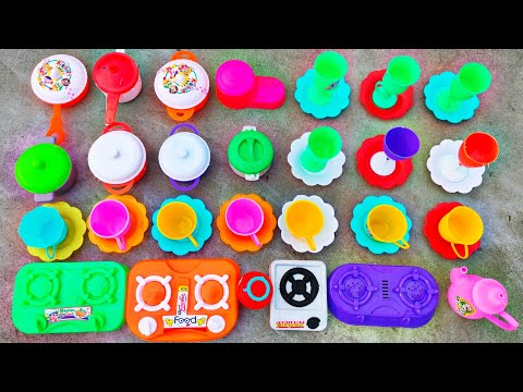 Diy unboxing Amazing mini kitchen set | @Dolliyon@miniclay5092 @amazingclay4410