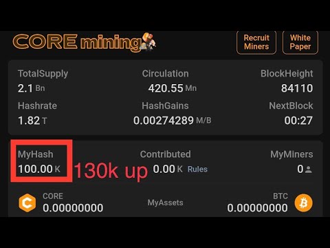 SATOSHI _$CORE//Reba uko bakoresha Hashcard , gifts card, uko bakina core giveways , $OEX & $core 🚀🌐