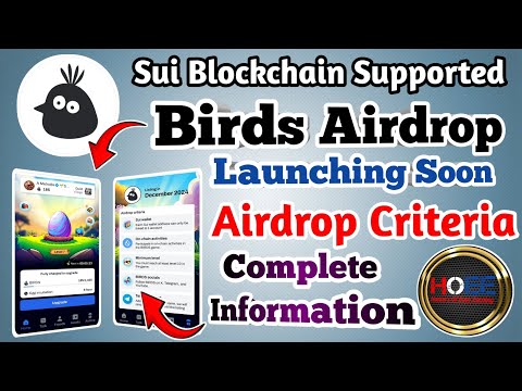 🚀 Birds Airdrop Complete Guide/Birds Roadmap/Birds Airdrop Criteria/SUI Blockchain Birds Airdrop