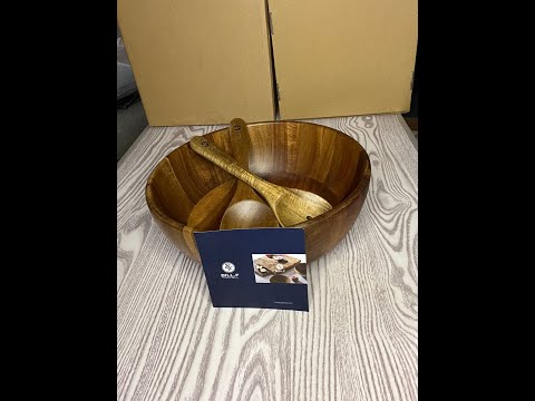 Unboxing BILL.F 12 Inch Salad Bowl Set | Here's What They Look Like