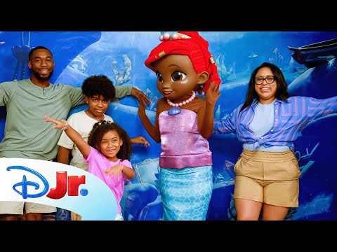 Ariel and Tour De Turtles at Disney’s Vero Beach Resort | Disney Jr. Let's Go! |  @disneyjr