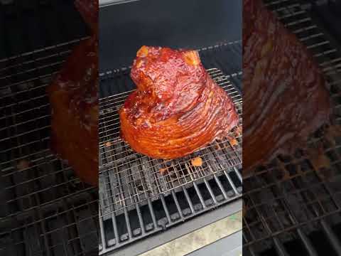 Smoked Christmas Ham....Happy Holidays