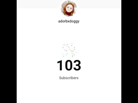 Truly thank you from the bottom of my heart🌸💞✨||adorbxdoggy #100subs