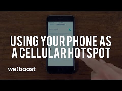 Tethering - Using your Phone as a Hotspot - Android & iPhone | weBoost