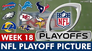 NFL Playoff Picture: NFC & AFC Clinching Scenarios, NFL Week 18 Schedule, Wild Card Race & Standings