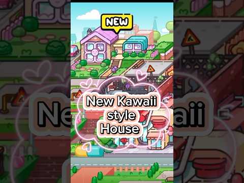 New Kawaii style House 🏠💖🥳 #tocaboca #pazu #avatarworld 💞