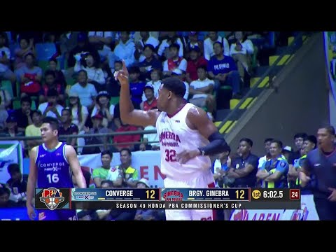 Brownlee, Thompson JOIN FORCES TO SCORE in 1Q 💥 | PBA Season 49 Commissioner's Cup