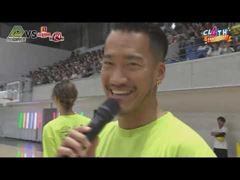 ハーフタイムにインタビューを受ける剣&岩城星那 🎤 【DODGEBALL KINGDOM THE SECOND SEASON👑】