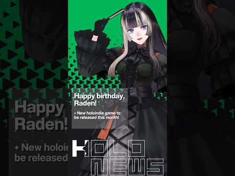 Happy birthday, Raden! 🐚 HoloNews SNAPSHOT 02/04/25 #hololive #hololiveenglish