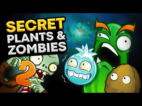 25 SECRETS in Plants VS Zombies 2  🌶️ Easter Eggs, Hidden Details & Facts