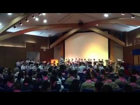 PRC.Band & St' Andrew Band on May 30,2013