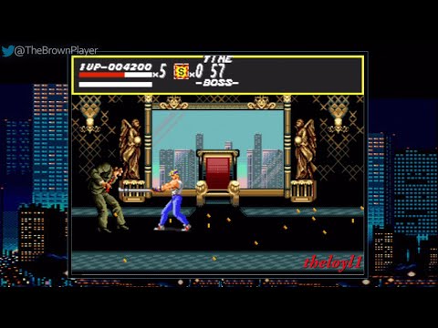 Streets of Rage - Final Boss Battle vs. Mr. X & finale