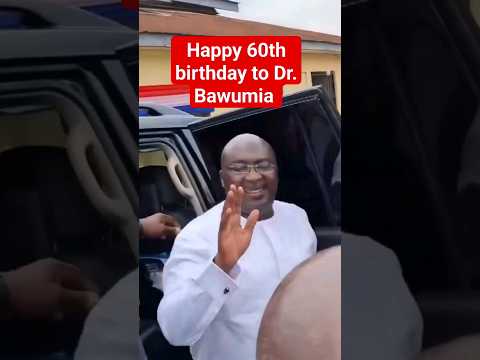 Happy birthday to #bawumia. We wish you long life with good health and happiness. #npp #ghananews