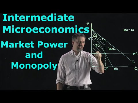 Intermediate Microeconomics: Market Power and Monopoly