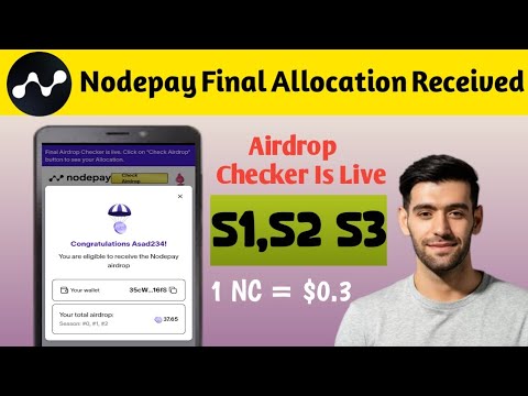 Nodepay new update | nodepay S2 allocation is live | nodepay tokens received🔥