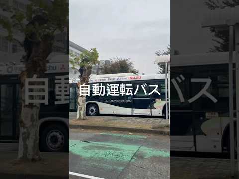 バスも自動運転の時代に🚌